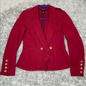 Red White House Black Market Jacket